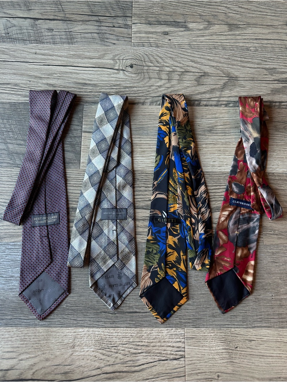 Bundle Men's Patterned Necktie - Multi-Color (Set) - Picture 6 of 10